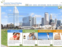 Tablet Screenshot of charlottenaturalhealing.com